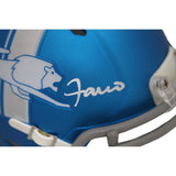 Jameson Williams Autographed Detroit Lions Alt 23 Mini Helmet Beckett 44925