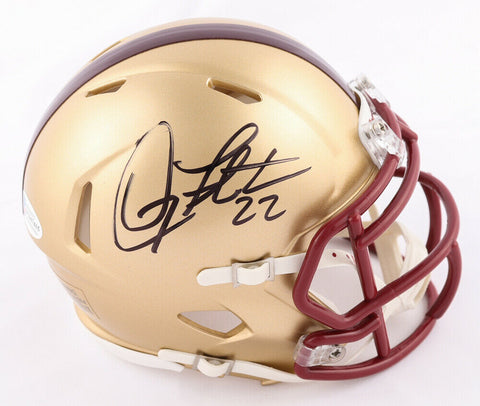 Doug Flutie Signed Boston College Eagles Mini Speed Helmet (Beckett COA)