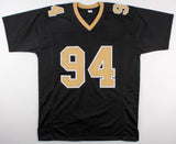 Cameron Jordan Signed New Orleans Saints Black Jersey (JSA COA) 3xPro Bowl D.E.