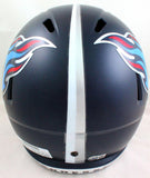 AJ Brown Autographed Tennessee Titans Full Size Speed Helmet - Beckett W *Silver