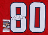 Andre Johnson Signed Houston Texans Jersey (JSA COA) 7xPro Bowl W.R / U of Miami