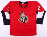 Dion Phaneuf Signed Senators Jersey (Beckett COA) Playing career 2005-present