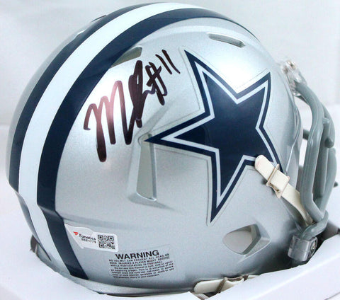 Micah Parsons Autographed Dallas Cowboys Speed Mini Helmet- Fanatics *Black