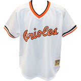 Cal Ripken Autographed Baltimore Orioles Mitchell and Ness Jersey FAN 48348