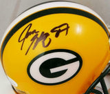 Jace Sternberger Autographed Green Bay Packers Mini Helmet - JSA W Auth *Black