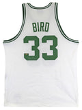 Celtics Larry Bird Signed 1985-86 White Mitchell & Ness Jersey BAS #X71276