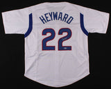 Jason Heyward Signed Chicago Cubs Jersey (Beckett COA) 2016 World Series Champ