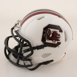 Lou Holtz Signed South Carolina Gamecocks Mini Helmet (Beckett) Head Coach