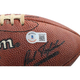 Rod Smith Autographed/Signed Wilson Leather Mini Football Beckett 44317