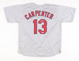 Matt Carpenter Signed St. Louis Cardinal Jersey (JSA COA) 3xAll Star 3rd Baseman