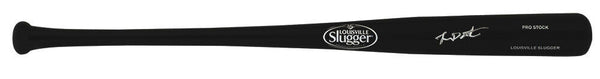 Lenny Dykstra Signed Louisville Slugger Pro Black Baseball Bat - (SCHWARTZ COA)