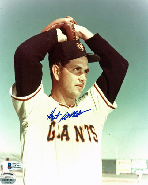 Giants Hoyt Wilhelm Authentic Signed 8x10 Photo Autographed BAS #D23963