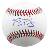 Indians Shane Bieber Authentic Signed Oml Baseball Autographed BAS Witnessed