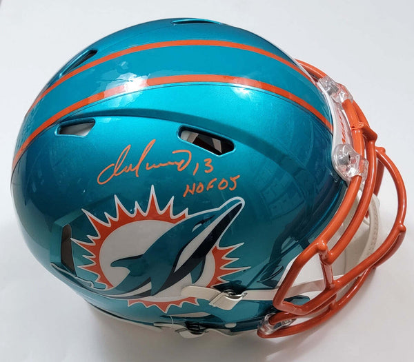 Dan Marino Signed Miami Dolphins Speed Flash Authentic Helmet W/ HOF 05 Beckett