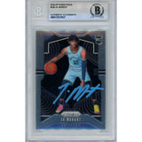 Ja Morant Autographed/Signed 2019 Prizm #249 Card Beckett 40810