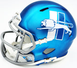 SAM LAPORTA AUTOGRAPHED LIONS MATTE BLUE ALTERNATE MINI HELMET BECKETT 230027