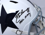 * Drew Pearson Roger Staubach Signed Cowboys F/S 60-63 Speed Helmet-Beckett W