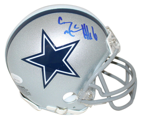 Connor McGovern Autographed/Signed Dallas Cowboys Mini Helmet JSA 24974