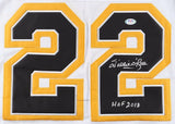 Willie O'Ree Signed Boston Bruins Jersey Inscribed "HOF 2018" (PSA) Bruin Winger