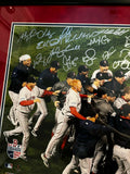 Boston Red Sox 2007 World Series Team Auto Signed Photo Framed LE #79/80 Steiner