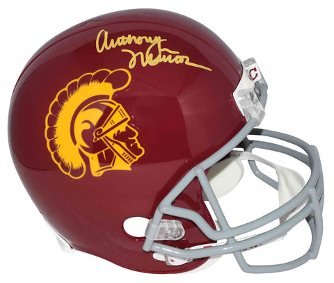 ANTHONY MUNOZ SIGNED AUTOGRAPHED USC TROJANS FULL SIZE HELMET JSA