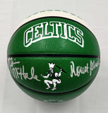 Kevin McHale & Robert Parish Signed Celtics NBA Basketball W/Auerbach Smoke BAS