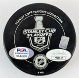 Mathieu Joseph "Party in the Bay" Signed Tampa Bay Lightning Hockey Puck JSA COA