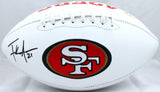 Frank Gore Autographed San Francisco 49ers Logo Football-Beckett W Hologram