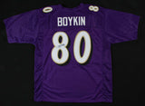 Miles Boykin Signed Baltimore Ravens Jersey (Beckett COA) Former Notre Dame W.R.