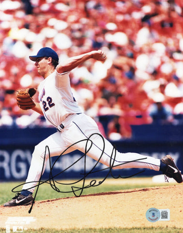 Al Leiter Autographed New York Mets 8x10 Photo Beckett Authenticated