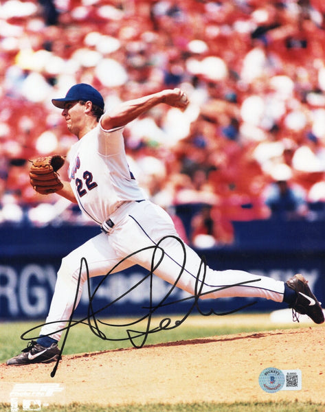 Al Leiter Autographed New York Mets 8x10 Photo Beckett Authenticated