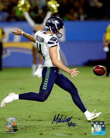 MICHAEL DICKSON AUTOGRAPHED SIGNED 8X10 PHOTO SEATTLE SEAHAWKS MCS HOLO 138027