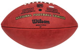 WALTER JONES AUTOGRAPHED NFL LEATHER FOOTBALL SEAHAWKS "HOF 14" MCS HOLO 203089