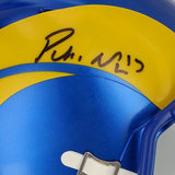 Puka Nacua Autographed Los Angeles Rams Speed Mini Helmet Fanatics