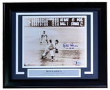 Don Larsen Signed Framed 8x10 New York Yankees Perfect Game Photo BAS