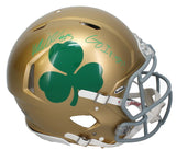 Kyren Williams Autographed "Go Irish" Alt. Authentic Helmet Beckett LE 23/23