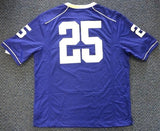 WASHINGTON BISHOP SANKEY AUTOGRAPHED PURPLE NIKE JERSEY SIZE XL MCS HOLO 73079