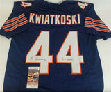 Nick Kwiatkoski Da Bears! Signed Chicago Bears Jersey (JSA COA) West Virginia LB