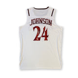 Joe Johnson Autographed Arkansas Signed Basketball Jersey PSA DNA COA