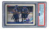 Dale Hawerchuk Signed 1991 Topps #32 Buffalo Sabres Hockey Card PSA/DNA