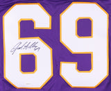 Jared Allen Signed Vikings Jersey (TSE Hologram) 5xPro Bowl Defensive End