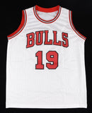 Marko Simonovic Signed Chicago Bulls Jersey (JSA COA) 2020 Draft Pick / Center