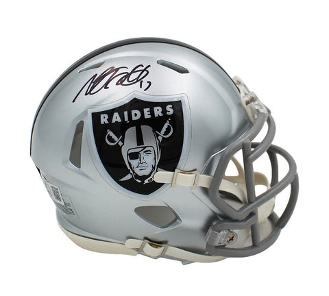 Davante Adams Signed Las Vegas Raiders Speed NFL Mini Helmet