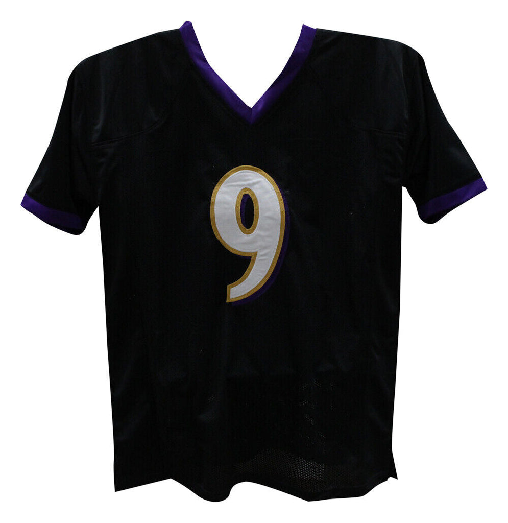 Denver Autographs Justin Tucker Autographed/Signed Pro Style White XL Jersey Beckett 39571