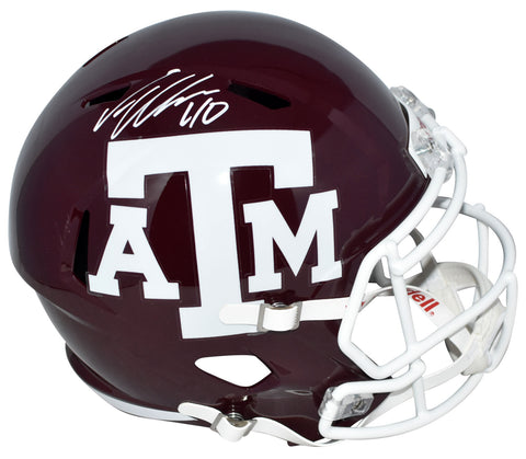 VON MILLER AUTOGRAPHED SIGNED TEXAS A&M AGGIES FULL SIZE SPEED HELMET BECKETT