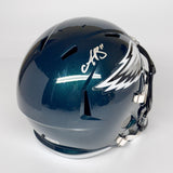 A.J. BROWN AUTOGRAPHED SIGNED PHILADELPHIA EAGLES FS REPLICA HELMET BECKETT