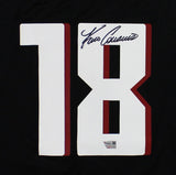 Kirk Cousins Signed Atlanta Falcons Nike Game Black NFL Jersey