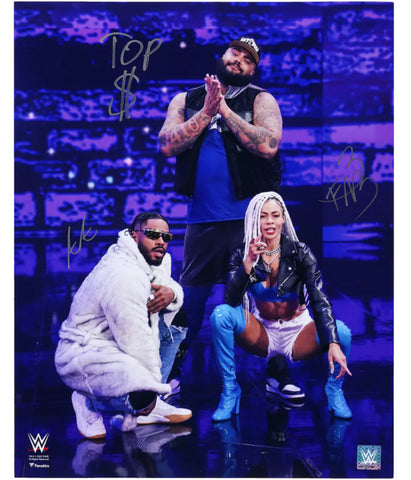 Top Dolla/Ashante "Thee" Adonis/B-Fab Multi-Autographed 16 x 20 Photo Fanatics