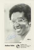 Arthur Ashe Authentic Signed 5x7 Black & White Photo Autographed BAS #BK43262