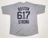 David Ortiz Signed Boston Red Sox Boston Strong 617 Jersey Beckett Witnessed